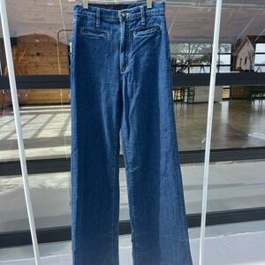 Joe's Jeans Dark Blue Flare Leg Denim